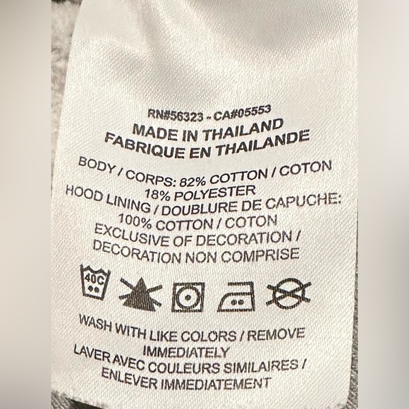 Nike Men’s Size Small (Oversized Fits Like Medium) Gray Hoodie EUC - Picture 4 of 8